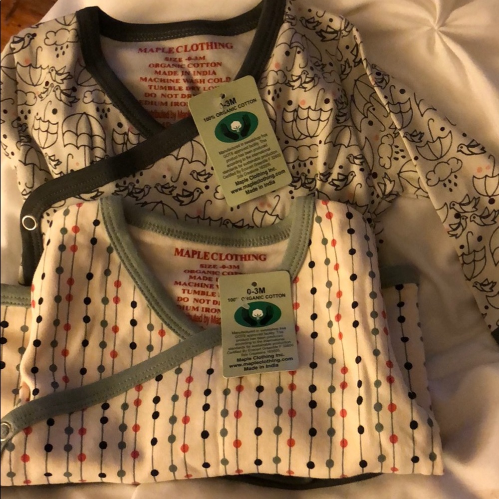 NWT 2-pack kimono shirt for infant